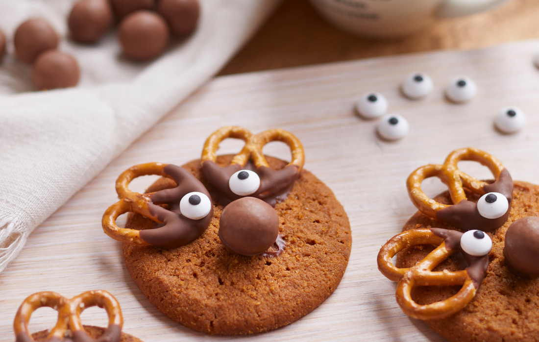 Festive Fun - Reindeer Gingersnaps