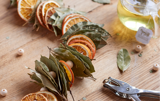 DIY Dried Orange Garland